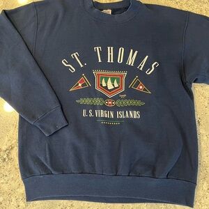 Vintage 1992 St. Thomas US Virgin Islands Crewneck Sweater